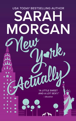 new york actually by sarah morgan book cover us edition